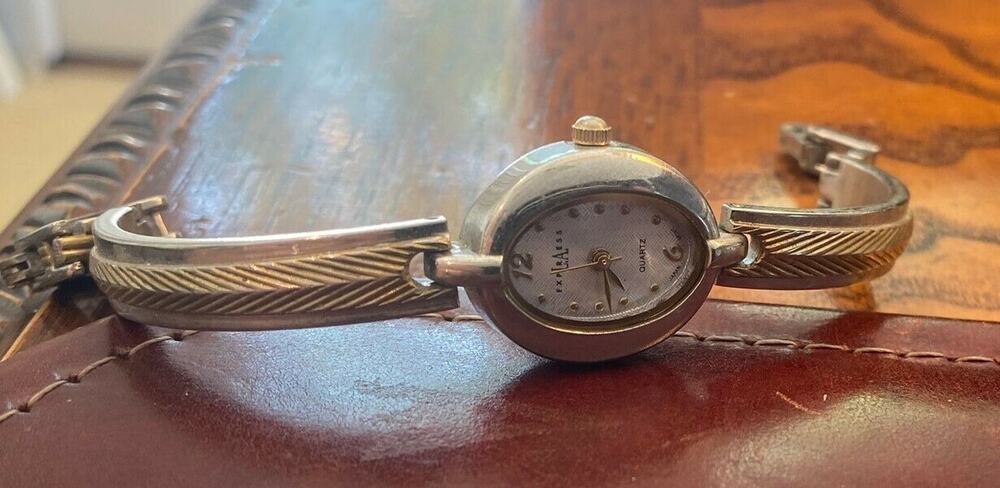 Women's Two Tone LA Express Watch, Bracelet Band